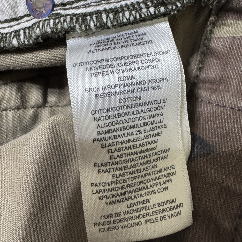 Polo Ralph Lauren Varick Slim Straight Jeans Camo Camouflage 36 32 Button Fly - Picture 5 of 14